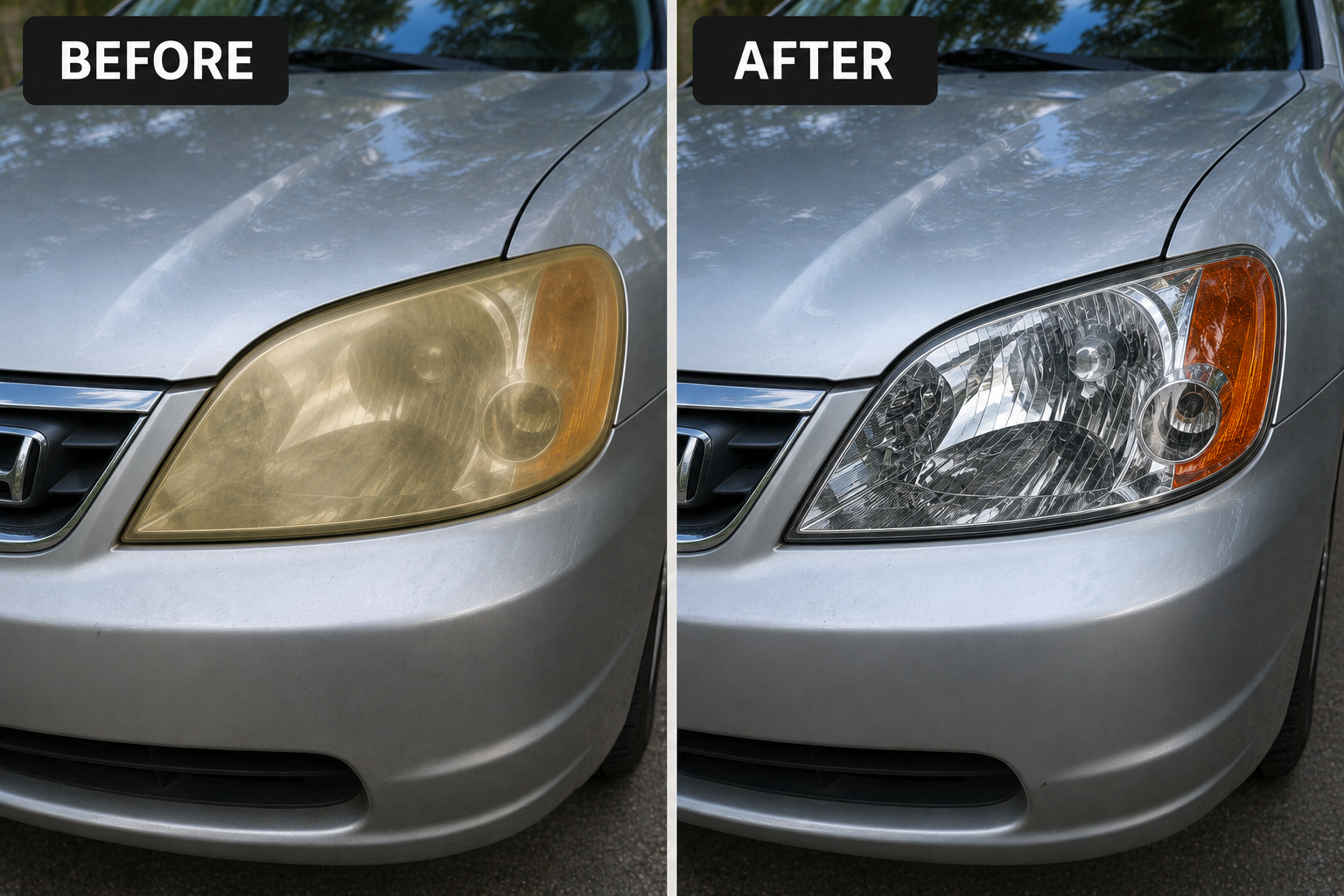 Oxidized → Restored